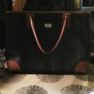 Gorgeous handmade all leather B&B bag